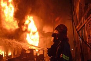 آتش سوزی ۳ واحد مسکونی روستایی در پیرانشهر
