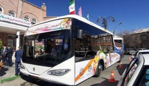 فعالیت اتوبوس گردشگری در ارومیه آغاز شد