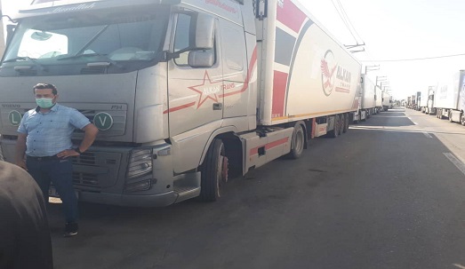 افزایش تردد کامیون ها در گمرکات استان ناشی از افزایش صادرات است
