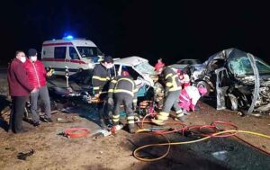 تصادف وحشتناک در ارومیه ۴ کشته و یک زخمی بر جا گذاشت